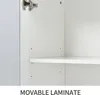 Fortuna Lai Kredens lustrzany z 4 drzwiami, wyjmowanymi Podgląd zdjęcia produktu 4
