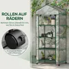 Fóliový skleník Outsunny s navíjecím mechanismem, skleník s Náhled obrázku produktu 5