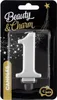 Candele di compleanno oro con basi lunghezza 10 cm - 8 pz Anteprima dell’immagine prodotto 5