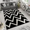 Teppich Wohnzimmer Schlafzimmer Kurzflor Modern Design Produktbild-Vorschau 1