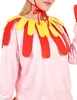 Costume divertente da pollo unisex rosa-rosso - taglia Anteprima dell’immagine prodotto 5