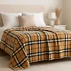 Betz Kuscheldecke MODENA 150x200cm Farbe Karo braun Produktbild-Vorschau 7