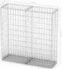 A wireframe gabion basket with dimensions indicated. Náhľad obrázku produktu