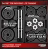 Miweba Sports Hantelset MKH120 | 20 kg - inkl. Produktbild-Vorschau 3