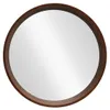 riess-ambiente Runder Wandspiegel PORTRAIT 70cm braun in Produktbild-Vorschau 8