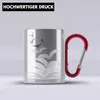 Trendation - Leseratte Geschenk Edelstahl Tasse Karabiner Produktbild-Vorschau 2