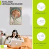 ARTland Leinwandbild Vier Künste: Die Poesie. 1898 Größe: Produktbild-Vorschau 3
