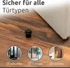 ECENCE Türstopper Boden zum Schrauben 2x Türaufhalter Produktbild-Vorschau 3