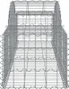 vidaXL Gabion s vysokým obloukem 200x50x40/60 cm Náhled obrázku produktu 4