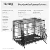 tectake® Hundekäfig-Gitterbox Luna klappbar, mit 2 Produktbild-Vorschau 5