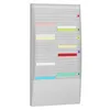 PAPERFLOW A4V2X25.02 Porte-brochures mural gris Voir les images du produit 5