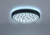 Dimmbare LED Deckenleuchte CHIZU Schwarz Ø40cm Produktbild-Vorschau 7