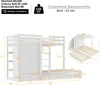 okwish Etagenbett Stockbett 90x200cm mit Ausziehbett Produktbild-Vorschau 7