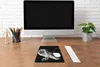 MuchoWow® Mauspad Mousepad Krähe - Vogel - Schwarz - Weiß Produktbild-Vorschau 4