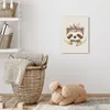 Wanddeko 30x40 cm - Kinder Bohemian - Faultier - Boho, Produktbild-Vorschau 5