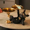 Mit 2 Tabletts und süßen Gläsern, Statue einer schwarzen Produktbild-Vorschau 8