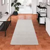 Hochflor Langflor Teppich Läufer Cottage Einfarbig, Produktbild-Vorschau 5
