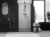 Mexen Exo Porte de douche 90x200cm, transparente, noire, Voir les images du produit 2