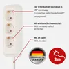 Brennenstuhl Eco-Line Steckdosenleiste 3-fach weiß 3m Produktbild-Vorschau 6
