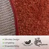 Rikmani Shaggy Teppich, Flauschiger Teppich 160 cm Weicher Produktbild-Vorschau 4
