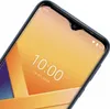 A close-up of a smartphone screen displaying the time and date, with a portion of the phone's bezel visible. Produktbild-Vorschau