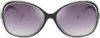 Retro-Sonnenbrille im Oversize-Stil für Damen, breites Produktbild-Vorschau 2