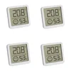 Four identical digital thermo-hygrometers are displayed against a white background. Anteprima dell’immagine prodotto