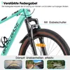 26 Zoll Mountainbike mit Aluminiumrahmen, ergonomischer Produktbild-Vorschau 4