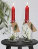 7-tlg. Set rote Kerzen H 11 cm - Kleine Kerzen - Kleine Produktbild-Vorschau 2