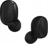 Two black wireless earbuds are shown against a white background. Podgląd zdjęcia produktu