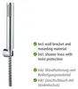 WENKO Mod. Basic Line Duschkopf Set Wanne, 3-teilig, Produktbild-Vorschau 4