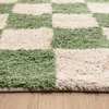 Retro-Teppich - Gambit, Grün/Weiß Produktbild-Vorschau 6