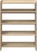 vidaXL Botník Sonoma dub 60x25x81 cm Materiál na bázi dřeva Náhled obrázku produktu 4