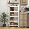 KOMFOTTEU Skladací úložný box, skladací, s vekom a Náhľad obrázku produktu 8