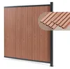 Gartenzaun 'Grassano' Sichtschutzzaun mit 1 Pfosten Produktbild-Vorschau 1