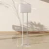 HOMCOM LED Stehlampe Stehleuchte mit Leinen-Lampenschirm, 3 Produktbild-Vorschau 3