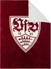 VfB Stuttgart Sherpadecke royal 150x200 cm offizieller Produktbild-Vorschau 1