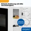 Exquisit Mikrowelle MW 802, Weiß, 20 Liter, 700 Watt, HxBxT Produktbild-Vorschau 8