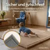 CASABEL Baby-Spielmatte aus Samt, dick und weich, Produktbild-Vorschau 4