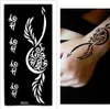 Henna Tattoo Schablone Airbrush Stencil Produktbild-Vorschau 1