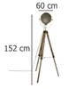Lampada da terra Ebor 152 cm BRONZO Anteprima dell’immagine prodotto 10