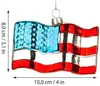 BRUBAKER USA Flagge - Handbemalte Weihnachtskugel aus Glas Produktbild-Vorschau 5