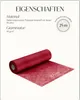 100%Mosel Vlies Tischläufer, in Bordeaux Rot (30 cm x 25 Produktbild-Vorschau 5