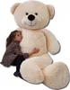 Ourson XXL beige - 220 cm Voir les images du produit 1