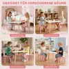 AIYAPLAY Kindertafel met 2 stoelen, kinderset met Productafbeelding-voorbeeld 8