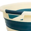 5Five Waschekorb - 21L - blau - PP - faltbar - 39 x 39 x 53 Produktbild-Vorschau 7