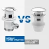 2PCS Auralum Wasserhahn Bad mit Zugstange, Produktbild-Vorschau 8