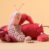Garnelen-Plüschspielzeug, weiche Stoffpuppen, Geschenk für Produktbild-Vorschau 2