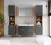 Meuble de salle de bain Paso XL 80 x 40 cm Chêne Voir les images du produit 3