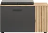 trendteam Garderobe Esteban Stauraum-Sitzbank, Anthrazit Produktbild-Vorschau 4